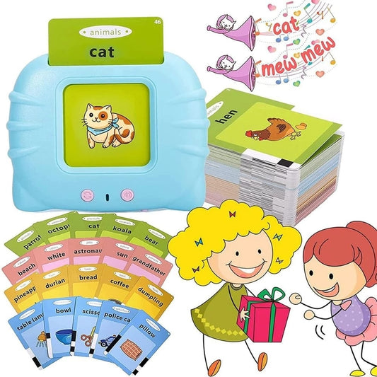 Talking Flash Card Learning Toys: Learn English Fun and Easy for Kids